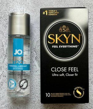 Набір Skyn Close Feel 10 шт + Лубрикант System JO H2O ORIGINAL (60 мл) SOS2691 фото