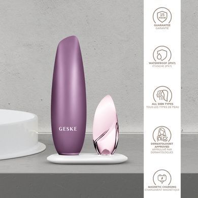 Безконтактна магнітна пілінг-маска GESKE Touchless Magnetic Peeling Mask 5в1 pink HB0560 фото