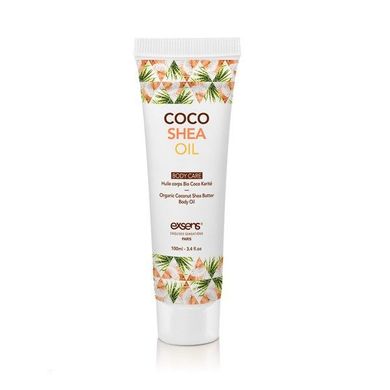 Органическое кокосовое масло Карите (Ши) для тела EXSENS Coco Shea Oil 100 мл, сертификат ECOCERT SO3332 фото